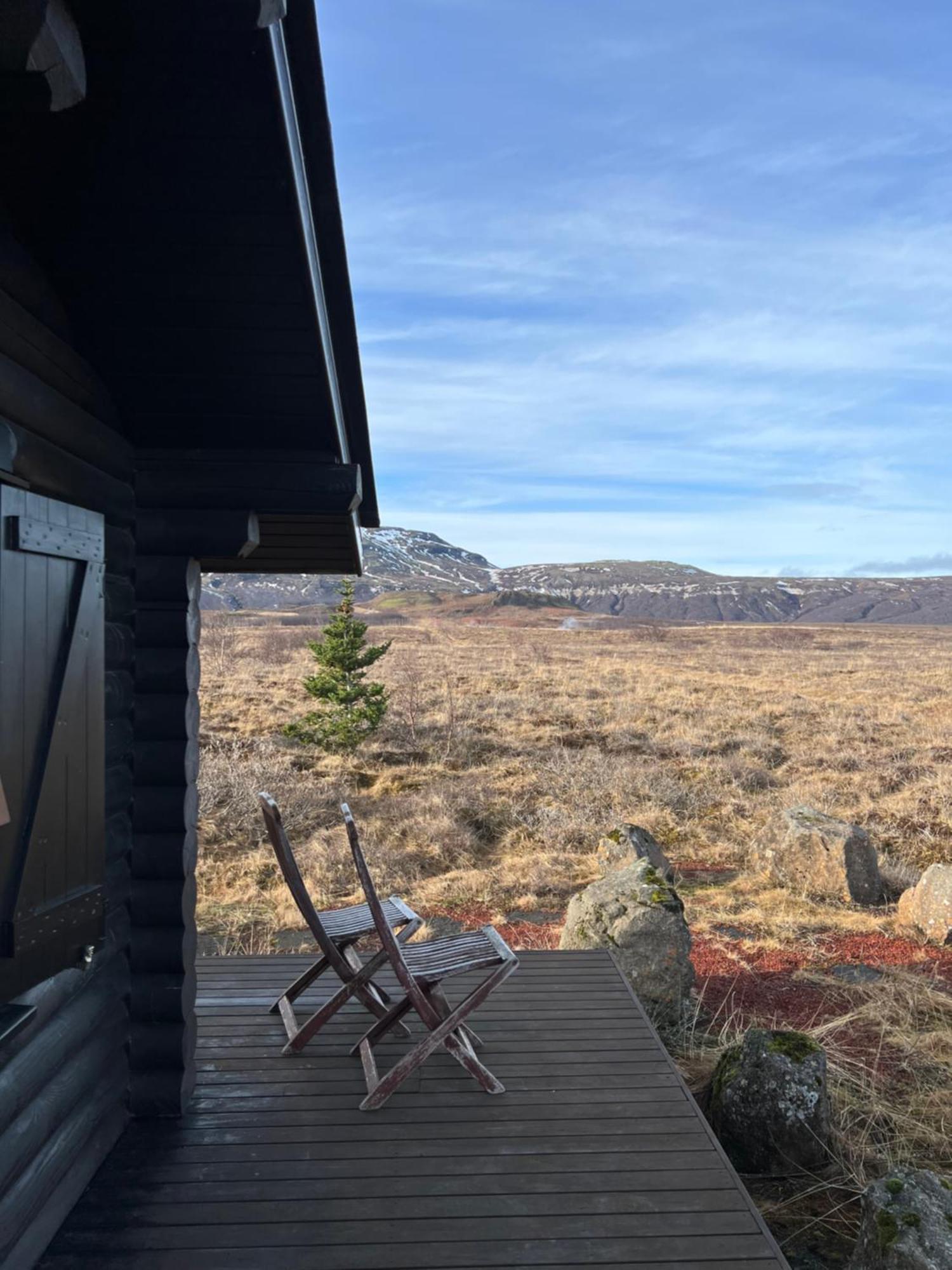Cosy Cabin With Amazing View On The Geysir Blaskogabyggd Ngoại thất bức ảnh